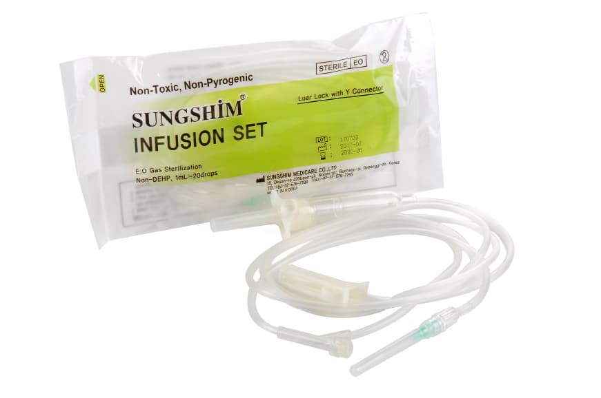 infusioin set_ sungshim infusion set_ iv set_ sungshim